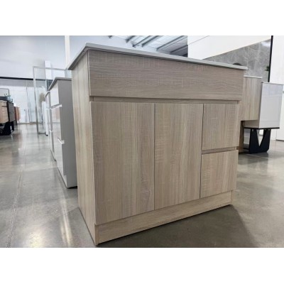 Freestanding Vanity Misty Series 900mm Light Woodgrain